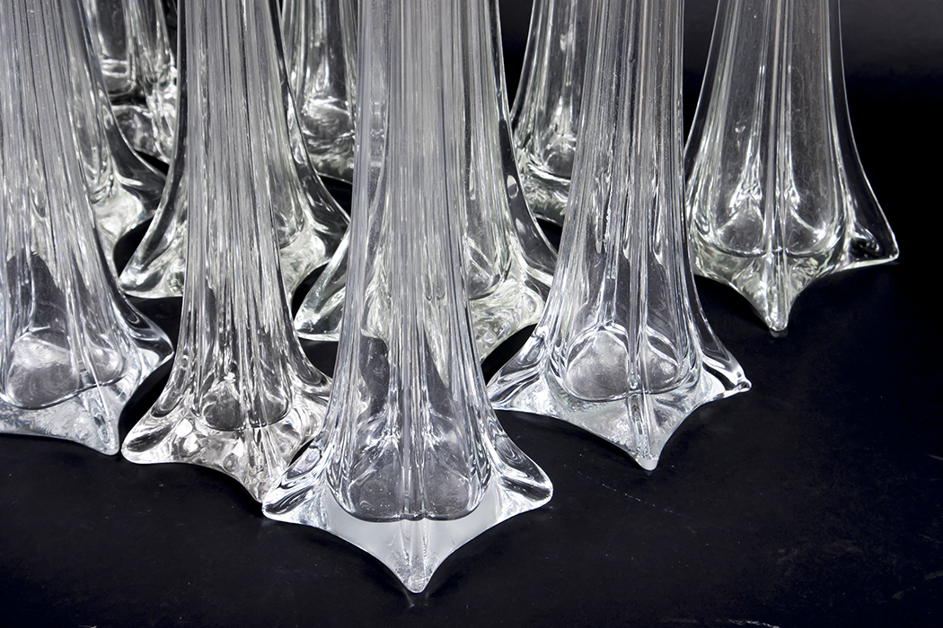 Clear Glass Centerpiece Vases EBTH