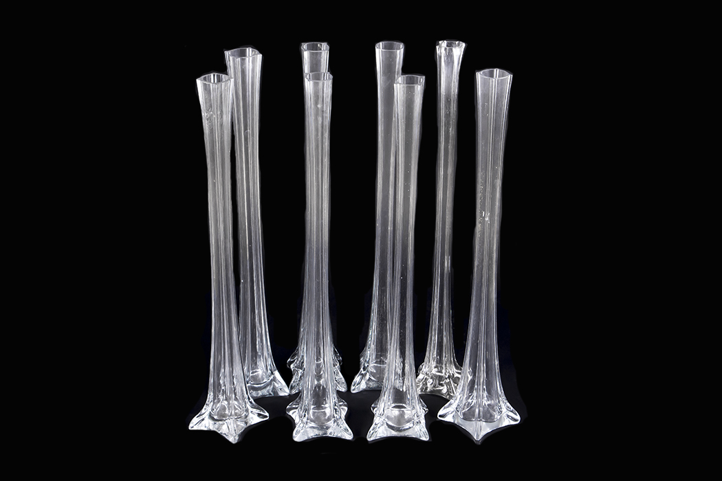 Clear Glass Centerpiece Vases EBTH