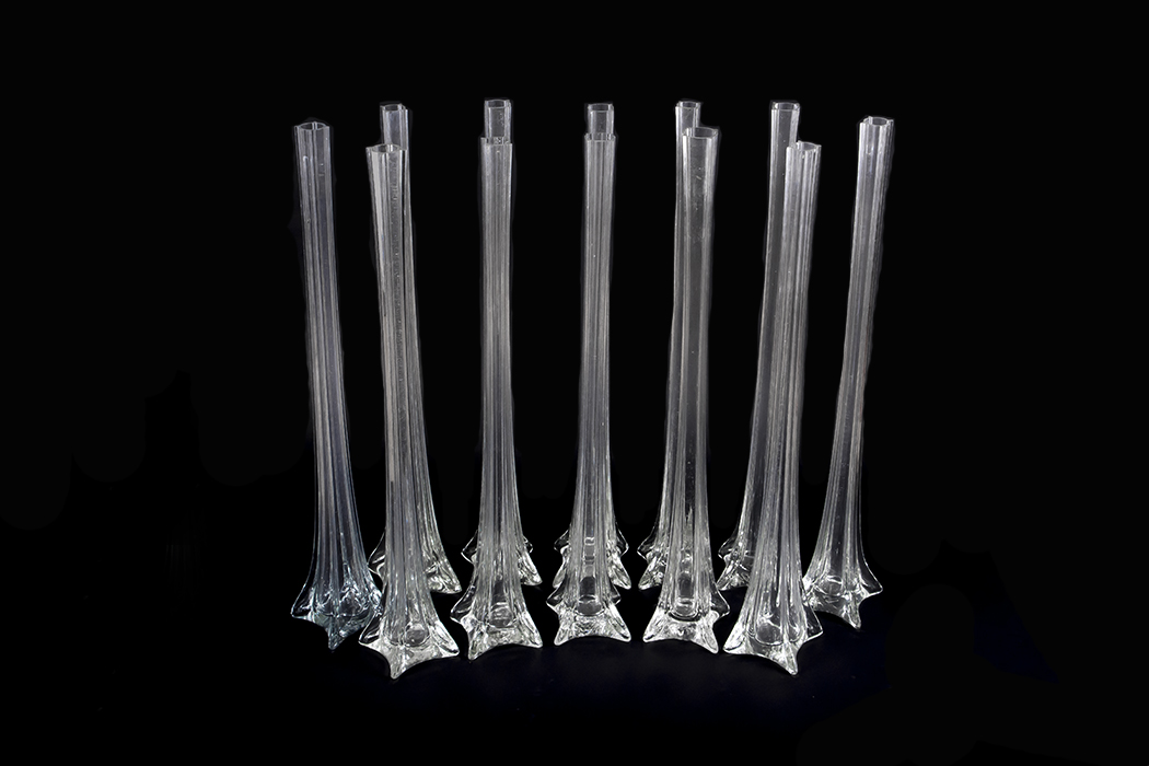 Clear Glass Centerpiece Vases EBTH