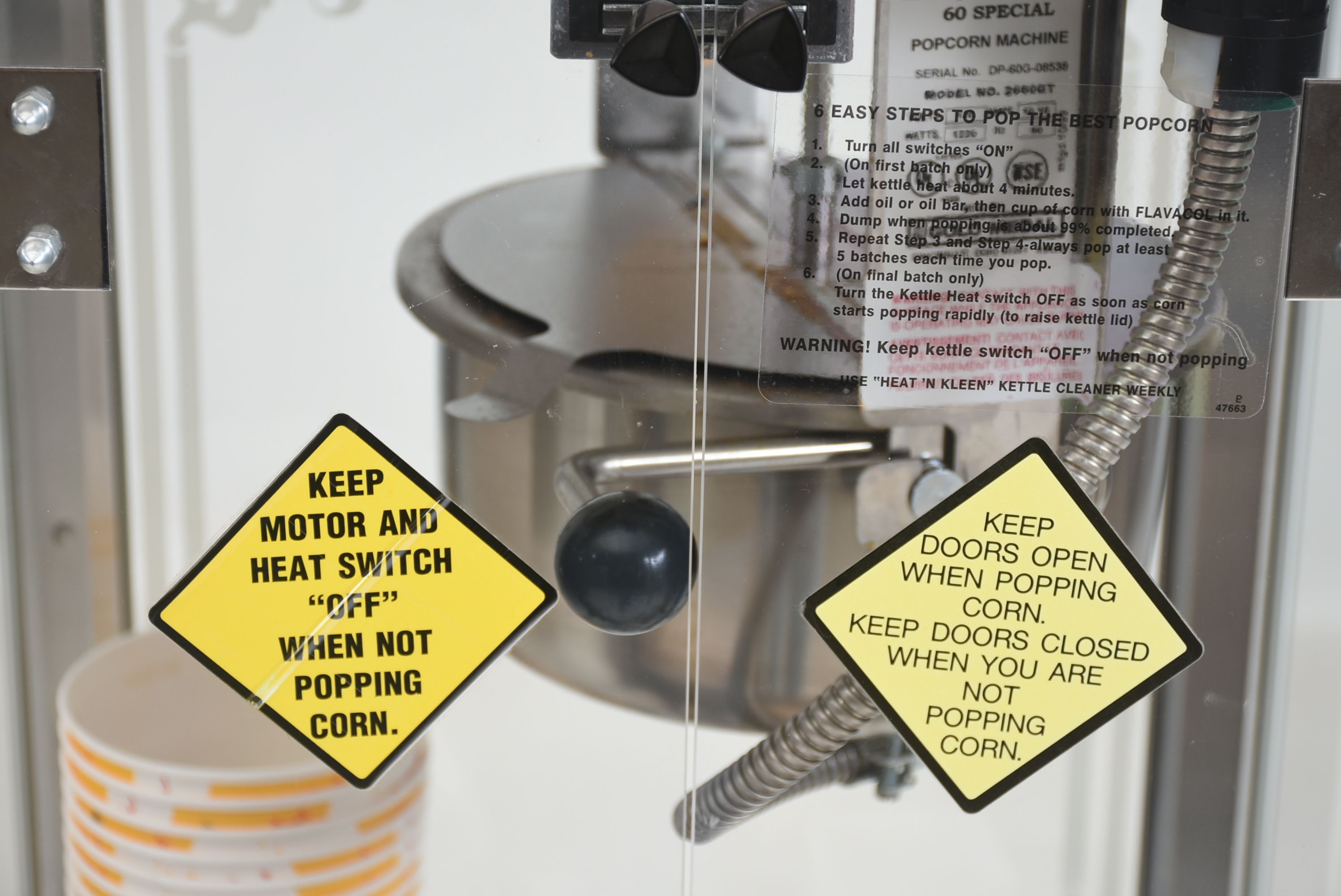 Gold Medal "Antique Deluxe 60 Special" Popcorn Machine EBTH