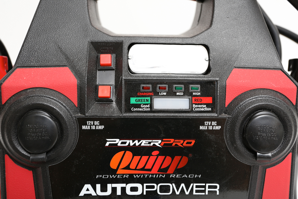 Quipp Autopower Heavy Duty 12V Booster and DC Power Car Battery in Box EBTH