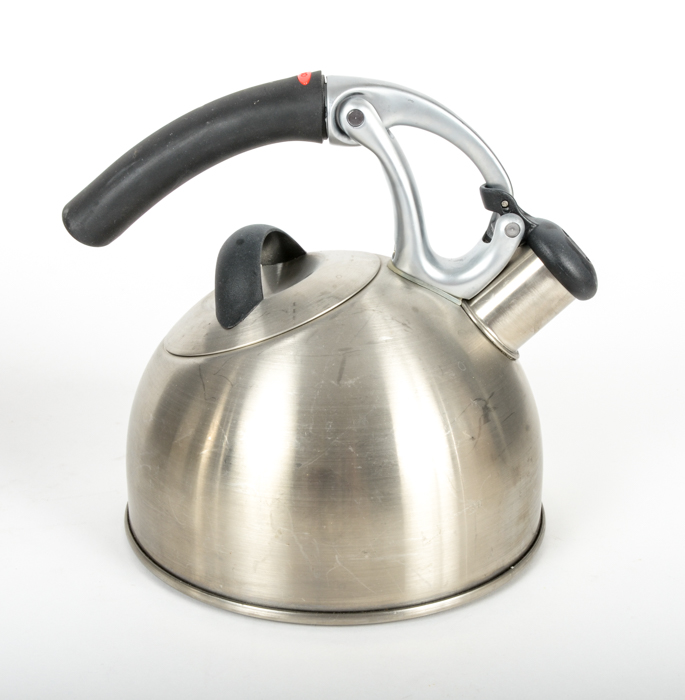 Tea Kettle, Strainer and Stockpot Set EBTH