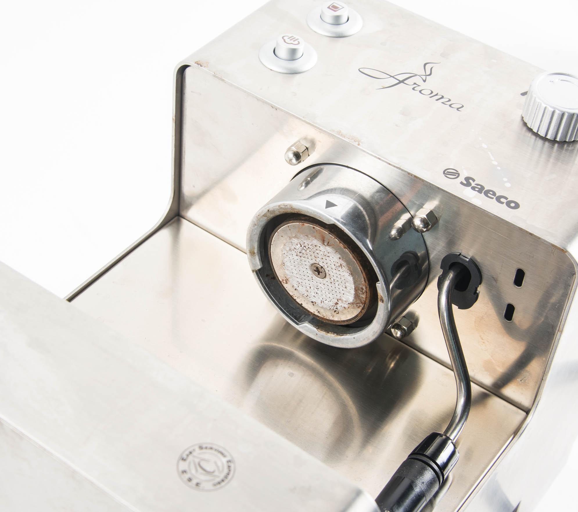 Saeco Aroma Stainless Steel Semi Automatic Espresso Machine EBTH