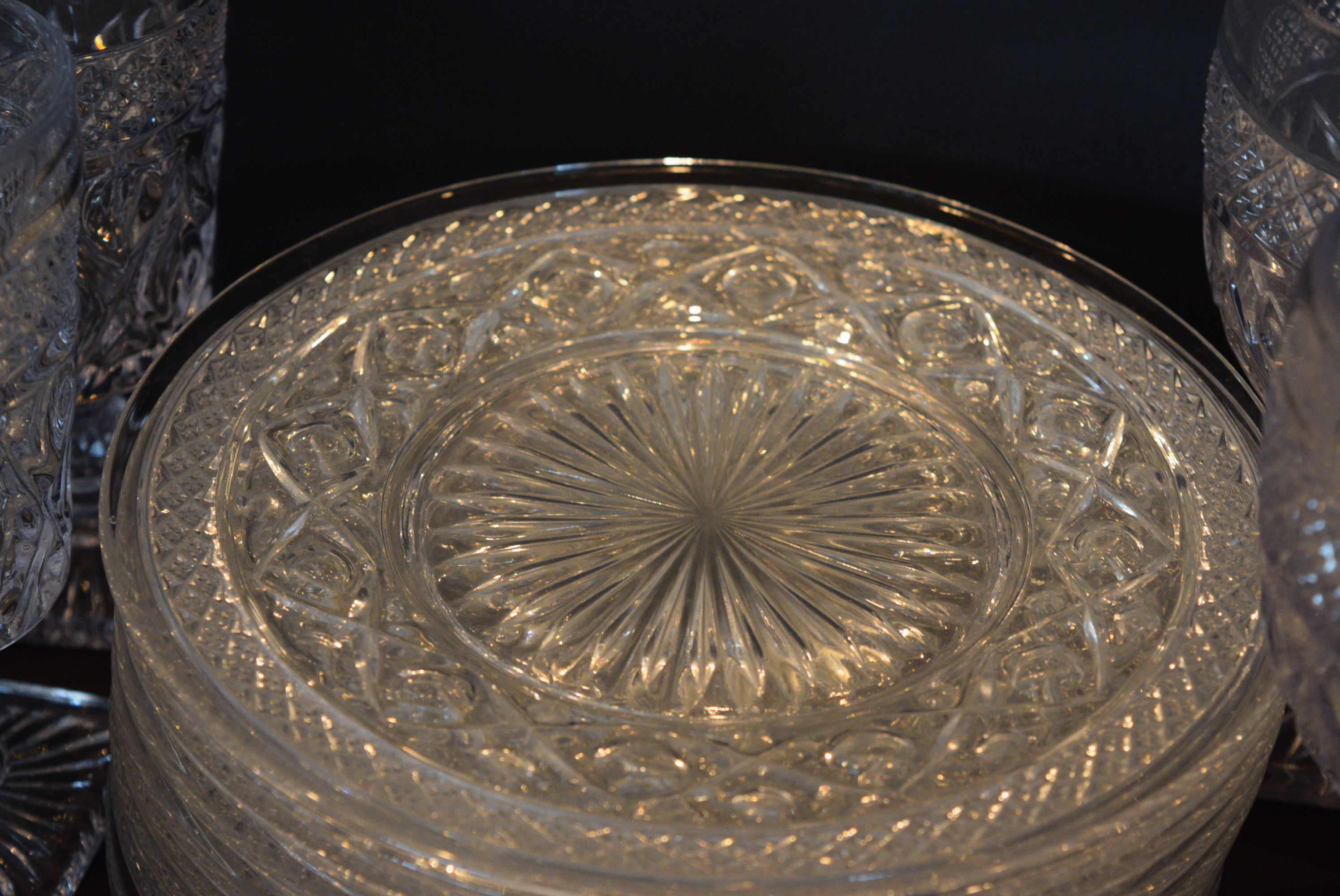 Depression Glass Dinnerware Set EBTH
