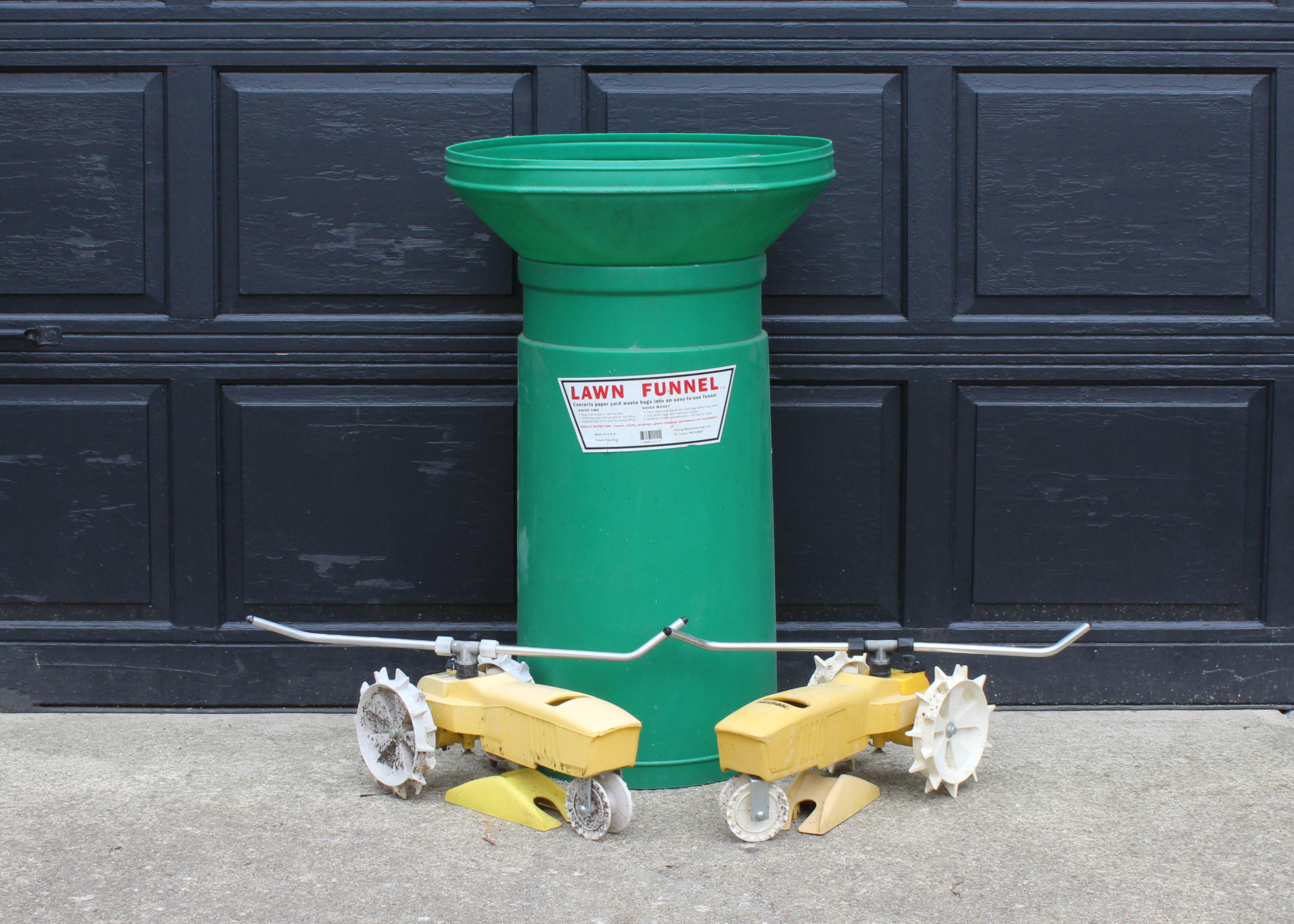 Sprinklers and Lawn Funnel EBTH