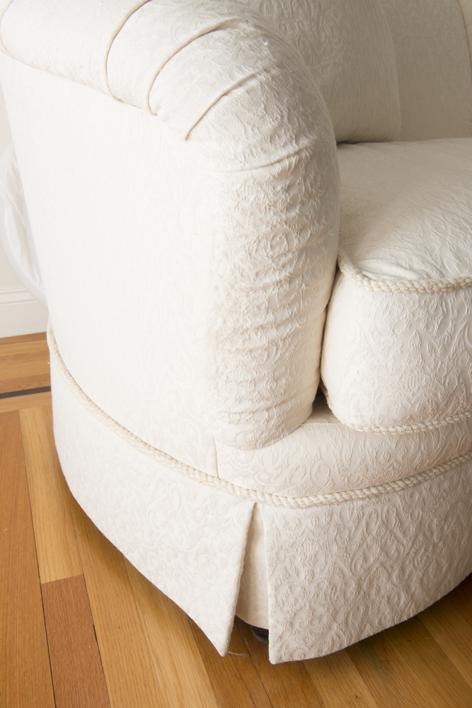 Channel Back Loveseat EBTH