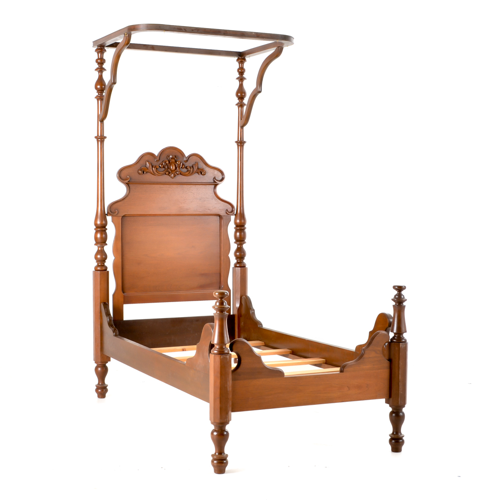 American Victorian HalfTester Bed EBTH