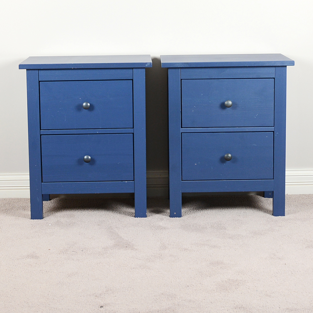 Hemnes Two Drawer Chests From Ikea Ebth
