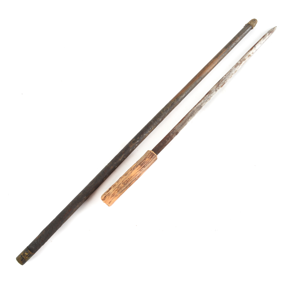Vintage Hidden Sword Cane EBTH