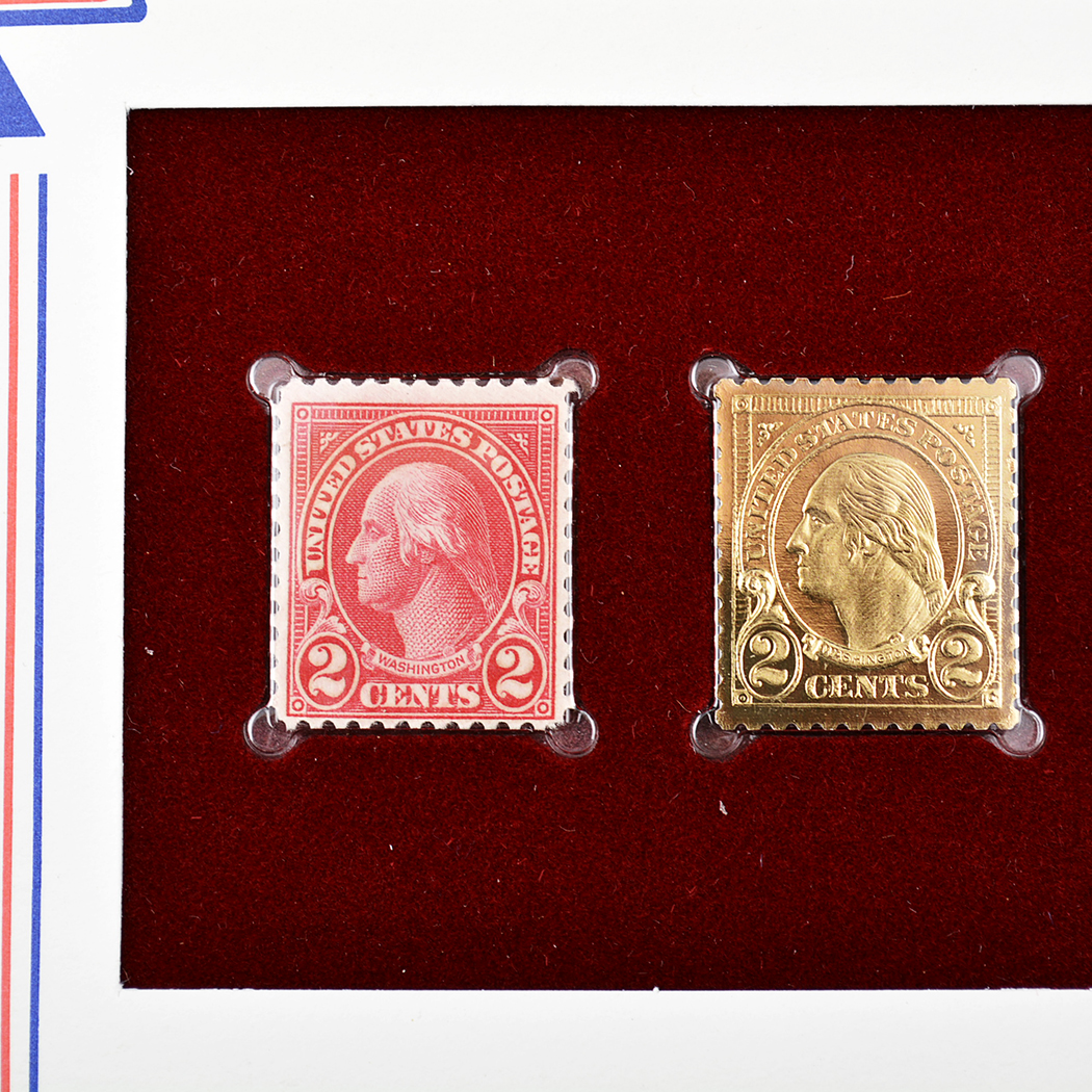 22k Gold Leaf Replica Stamps EBTH