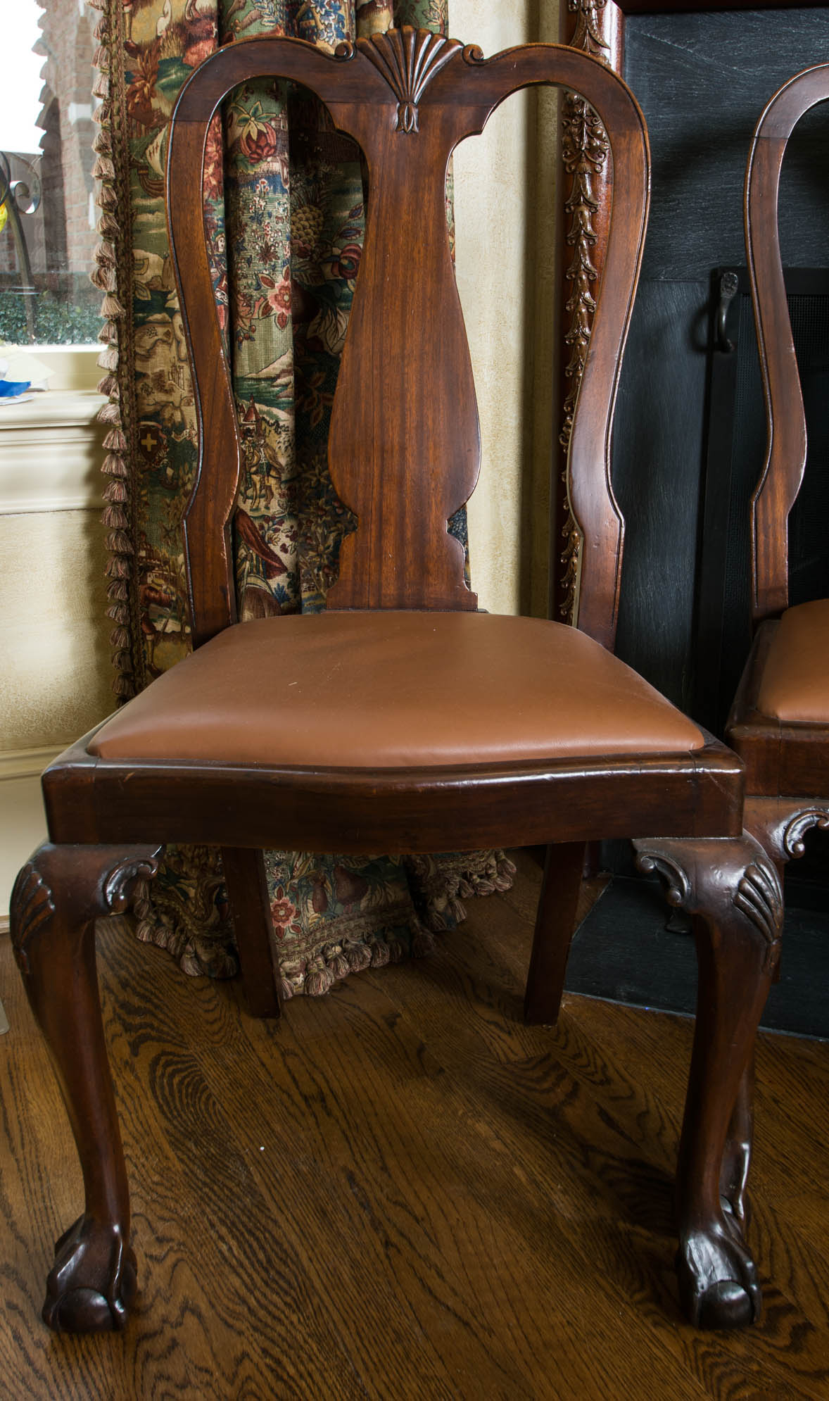 Queen Ann Style Chairs EBTH