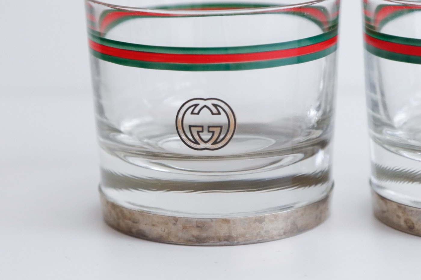 vintage gucci drinking glasses