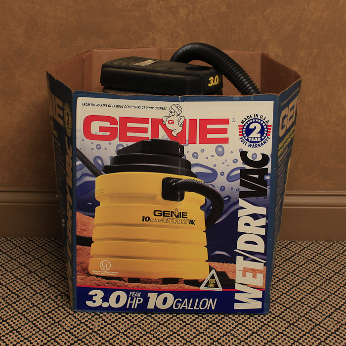 Genie Wet/Dry Vac EBTH