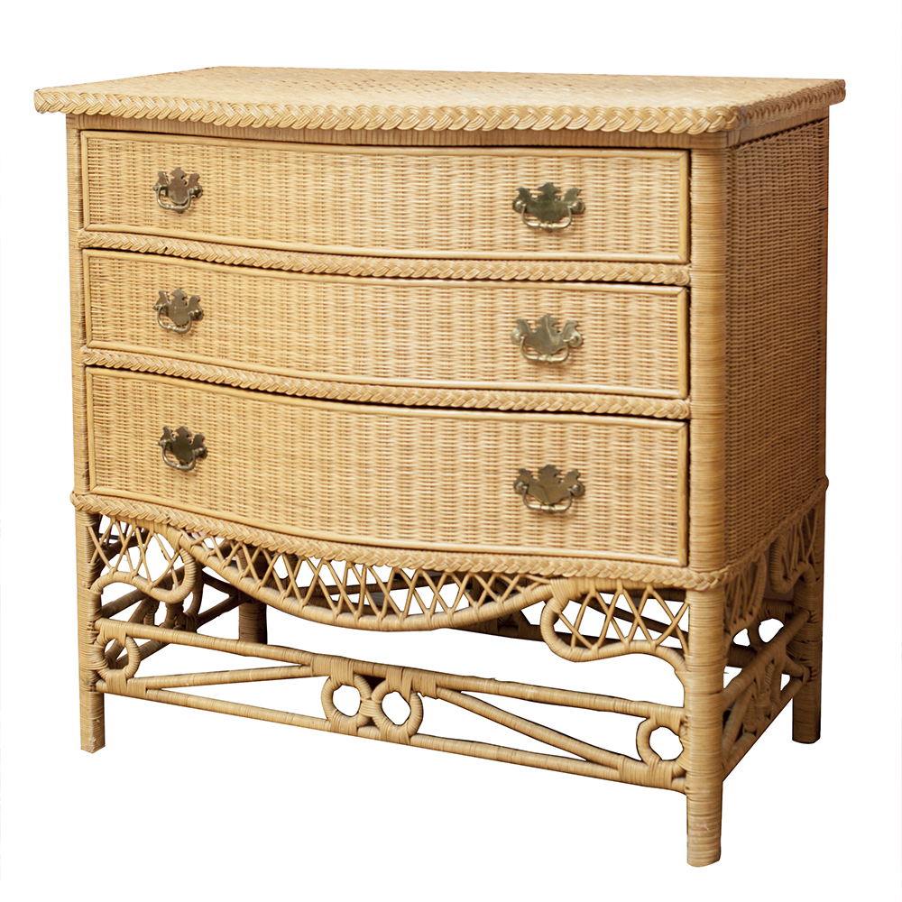 Polo By Ralph Lauren Wicker Dresser Ebth