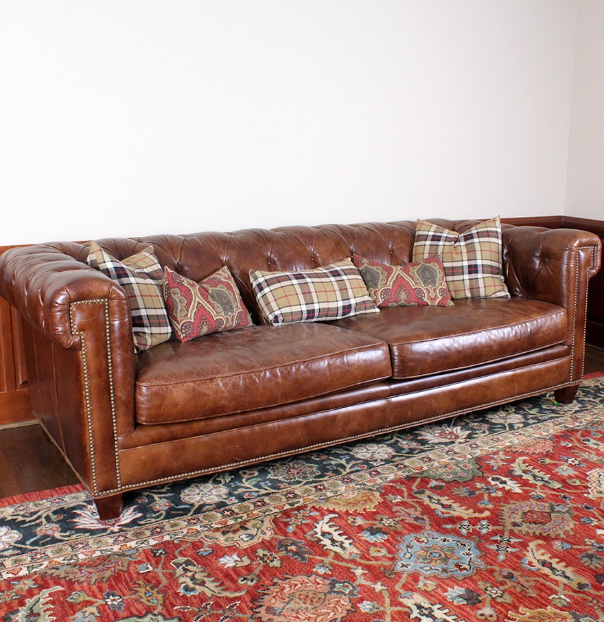 Hooker Furniture Stationary Leather Sofa In Malawi Tonga Hooker Furniture Stationary Leather Sofa In Malawi Tonga