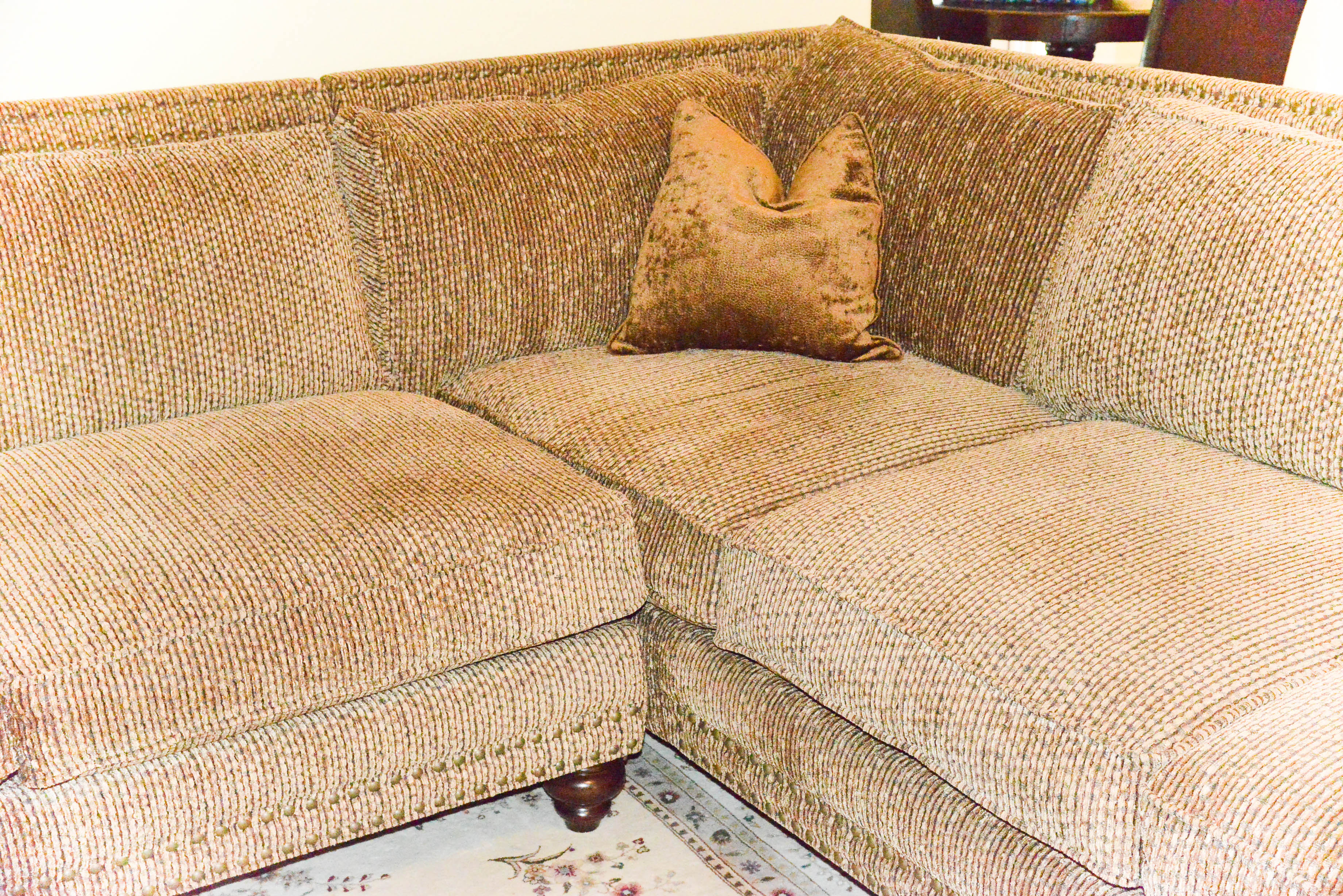 Robert Michael Love Seat and Sofa Sectional EBTH