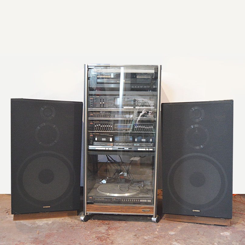 Fisher Stereo System with Component EBTH