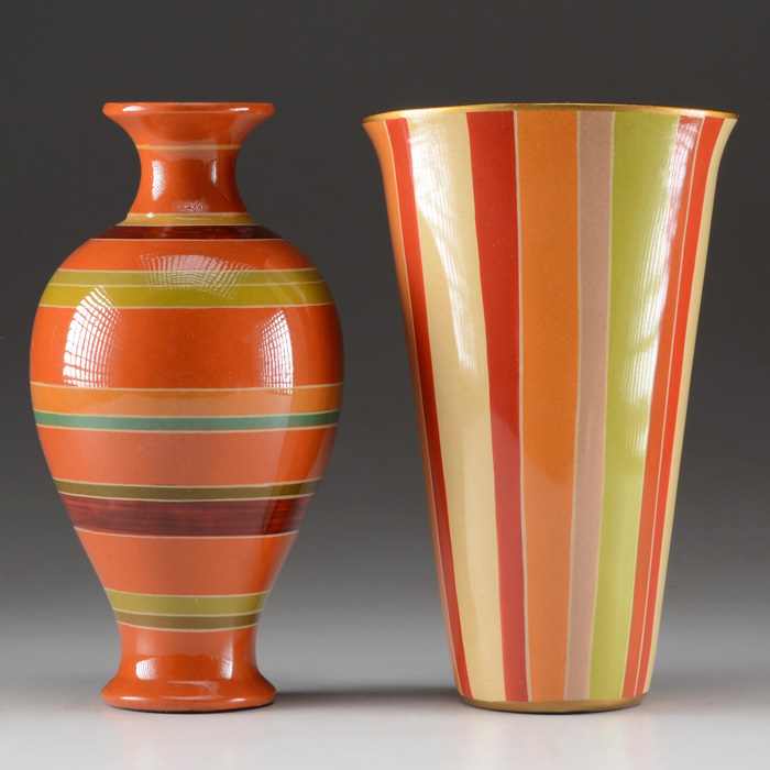 Two Toyo Next Ceramic Vases Designed by Jill Rosenwald EBTH
