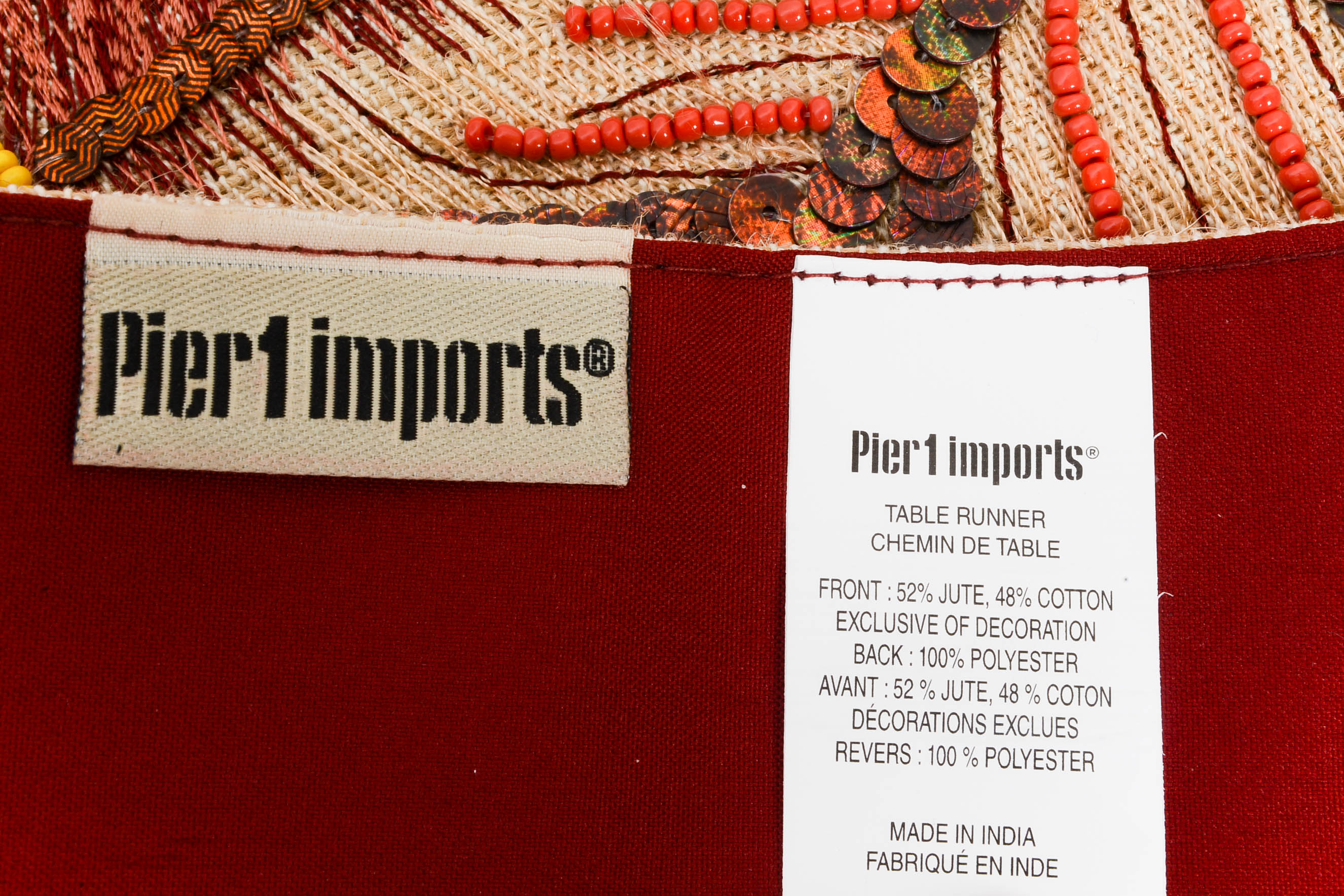 Pier One Table Runners EBTH