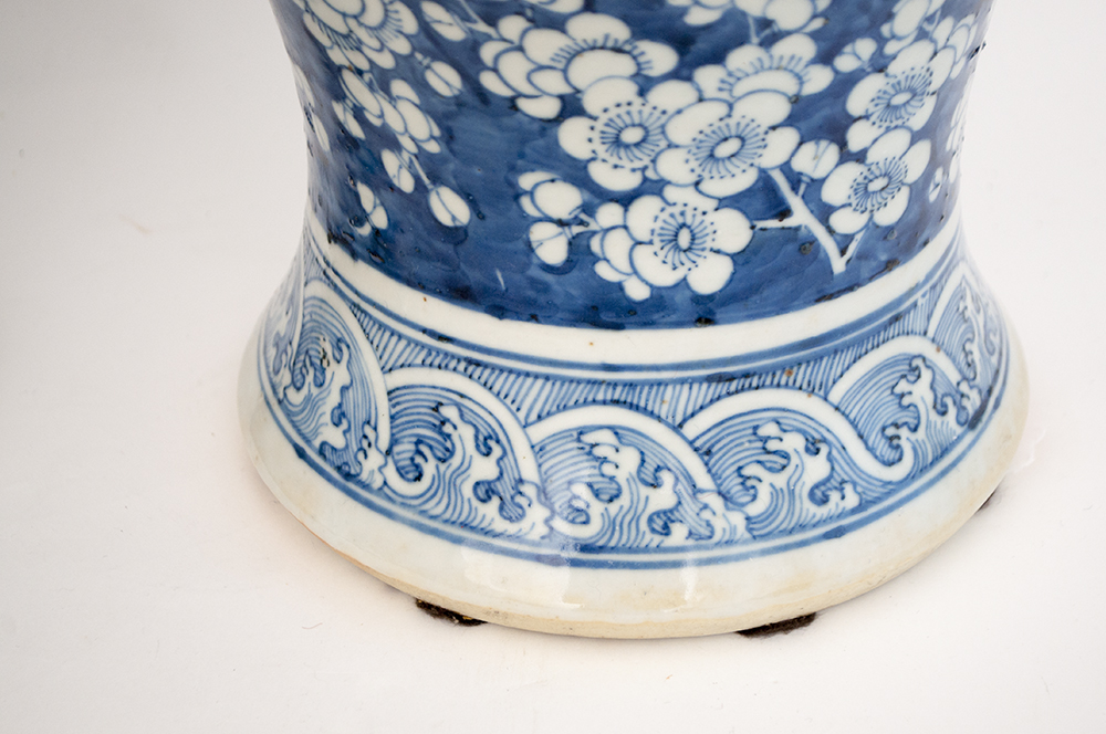 Pair of Blue and White Floor Vases EBTH