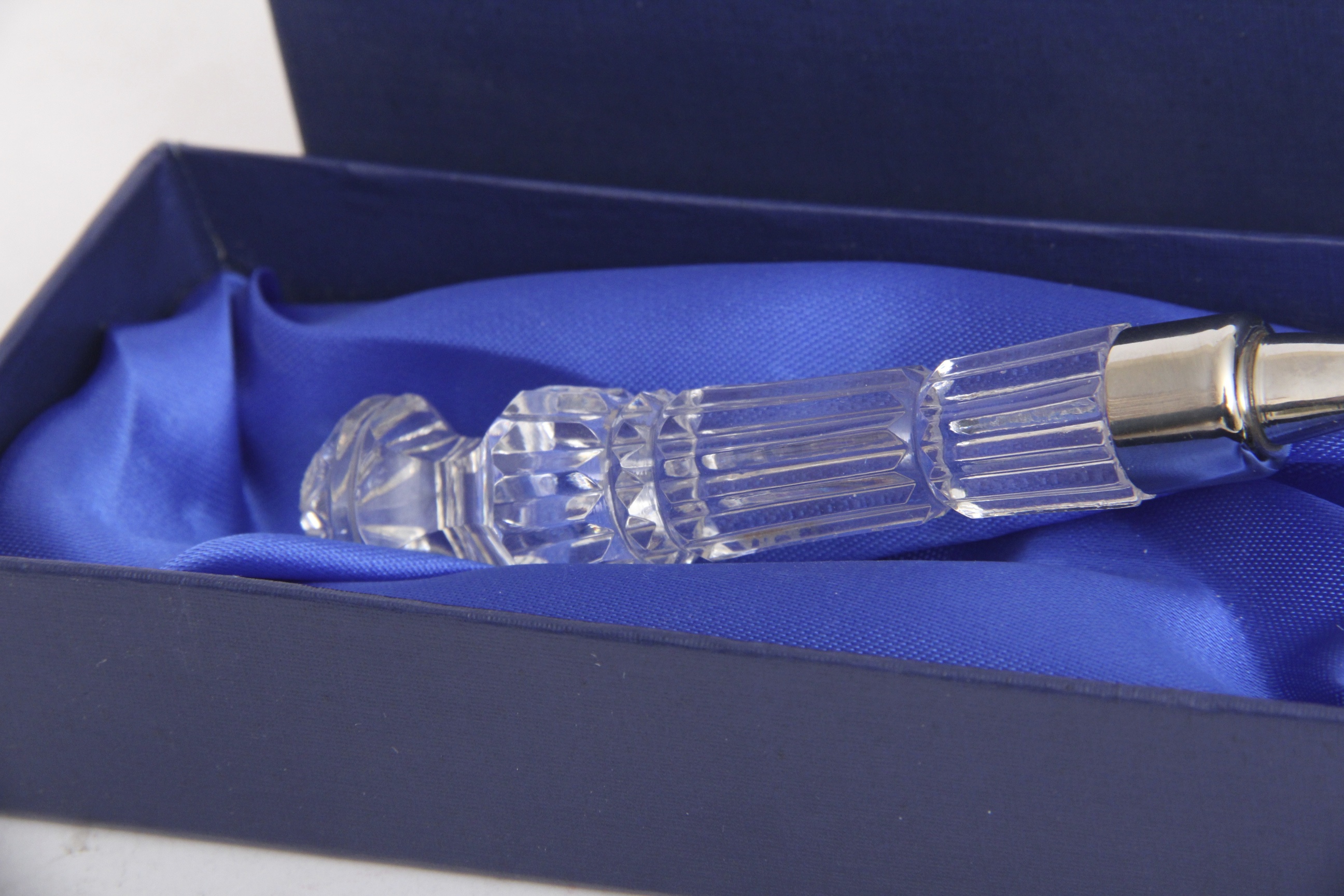 Waterford Crystal Razor in Original Box EBTH