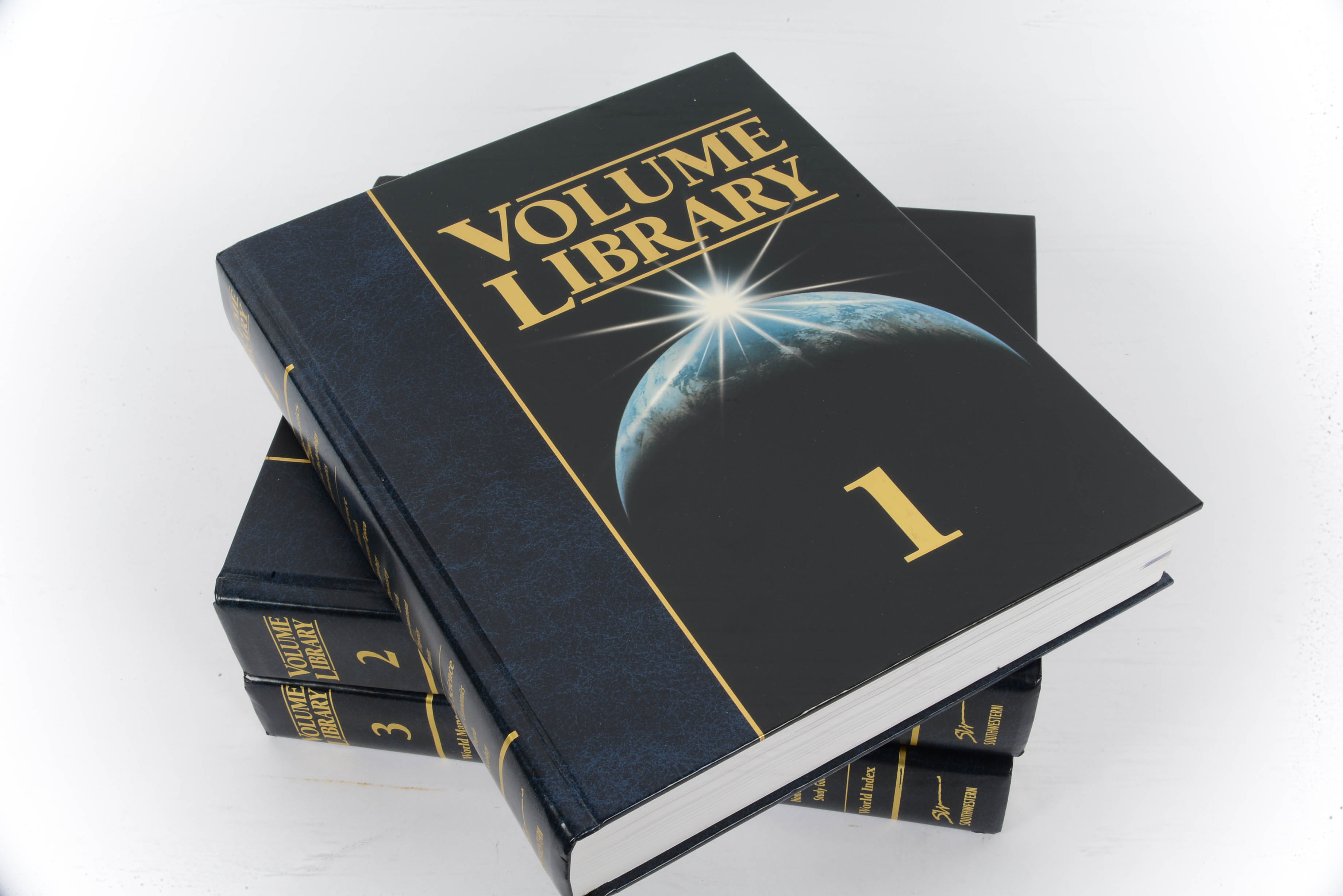 Hardcover Three Volume Library Reference Books by Southwestern EBTH