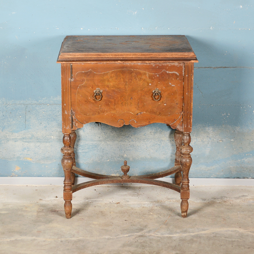 Antique Sears Roebuck Franklin Sewing Machine and Table EBTH