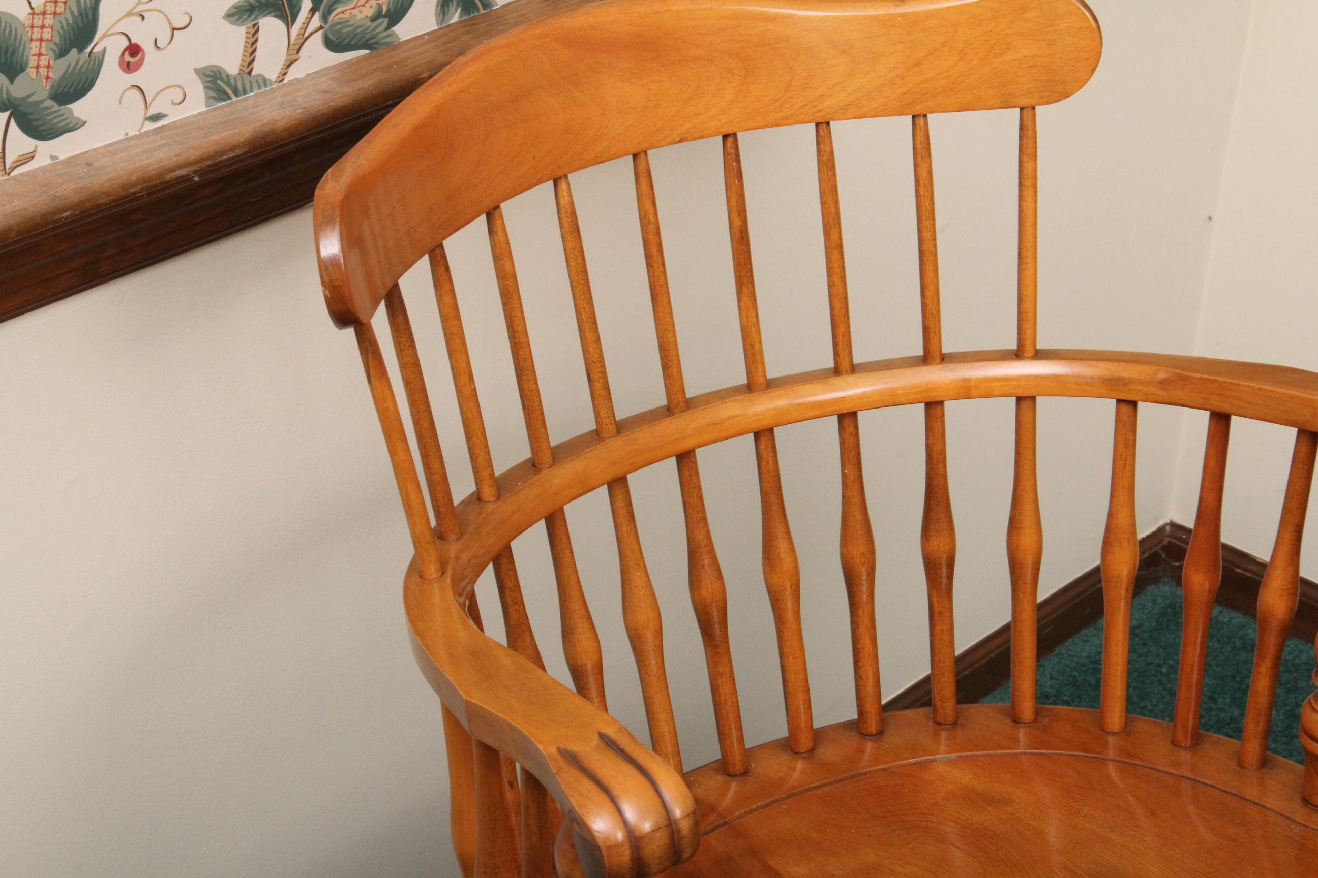 Set of Vintage Nichols & Stone Co. Spindle Back Chairs EBTH