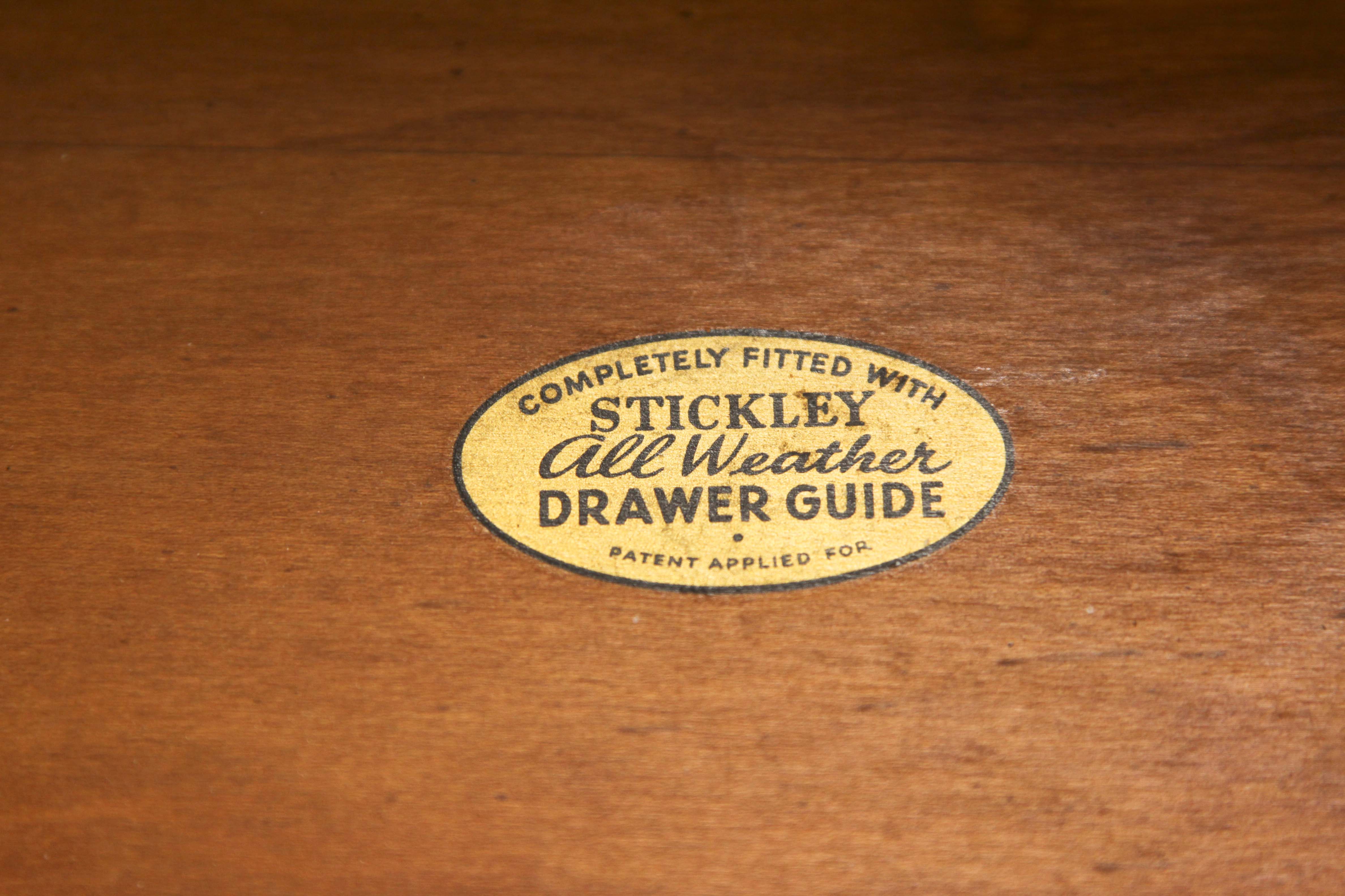 Stickley Solid Cherry Four Drawer Dresser with Detached Mirror EBTH