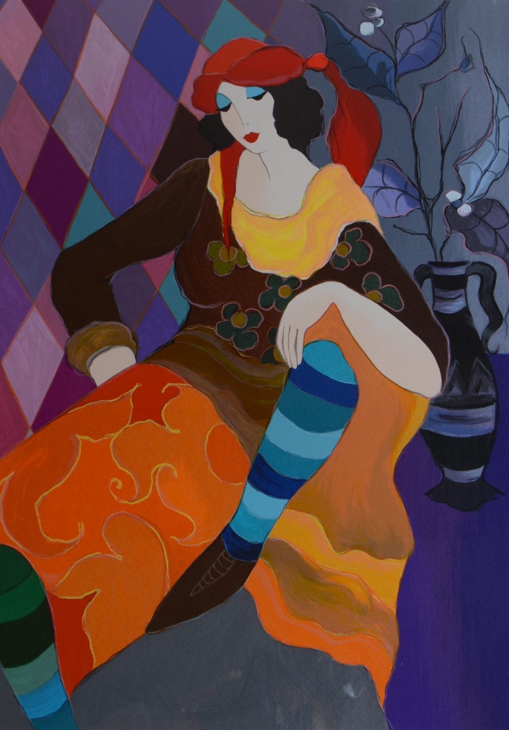 Limited Edition, Signed Serigraph by Itzchak Tarkay EBTH