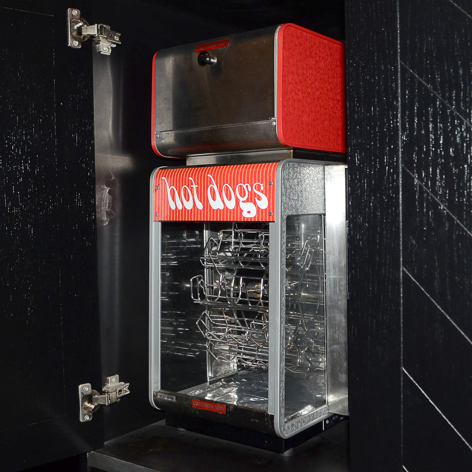 Vintage Star Hot Dog Rotisserie Carousel and Bun Warmer EBTH