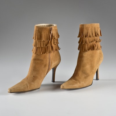 Stuart Weitzman Suede Booties Stuart Weitzman Suede Booties