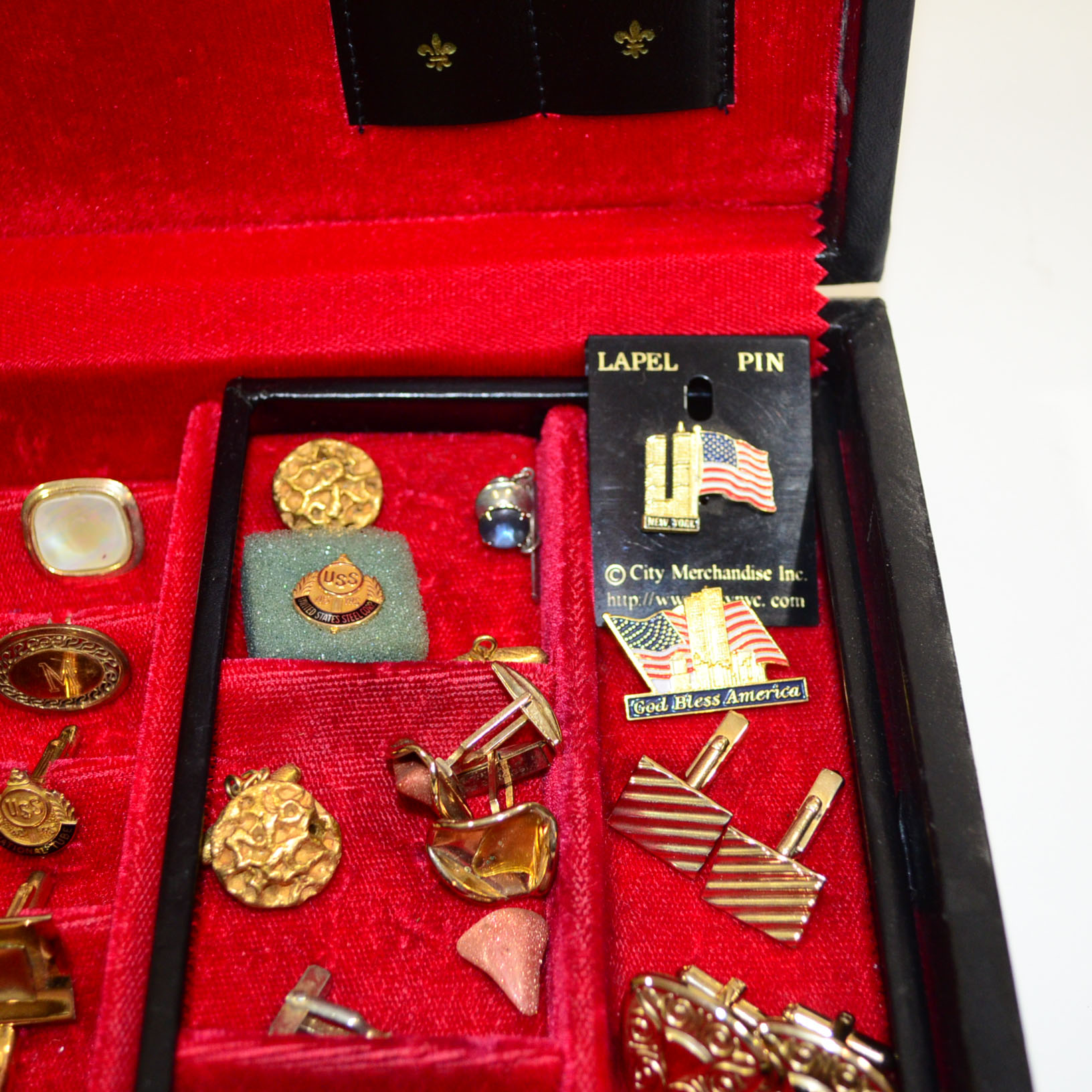 Vintage Mens Costume Jewelry Collection EBTH