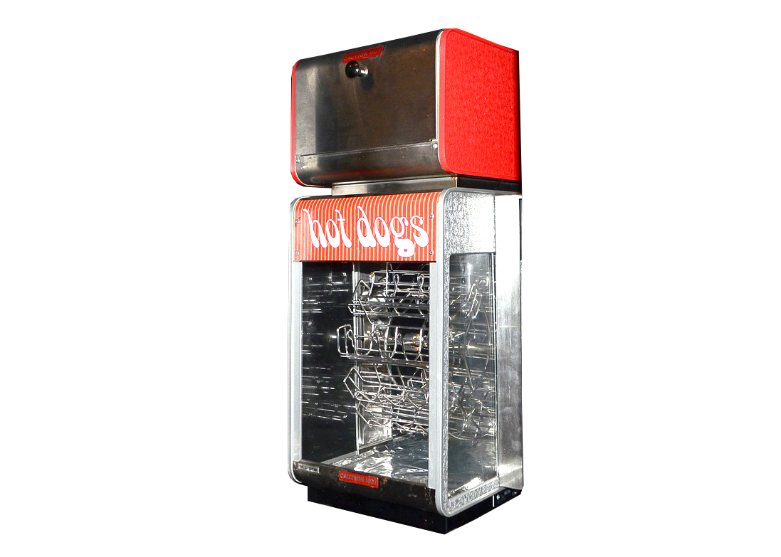 Vintage Star Hot Dog Rotisserie Carousel and Bun Warmer EBTH