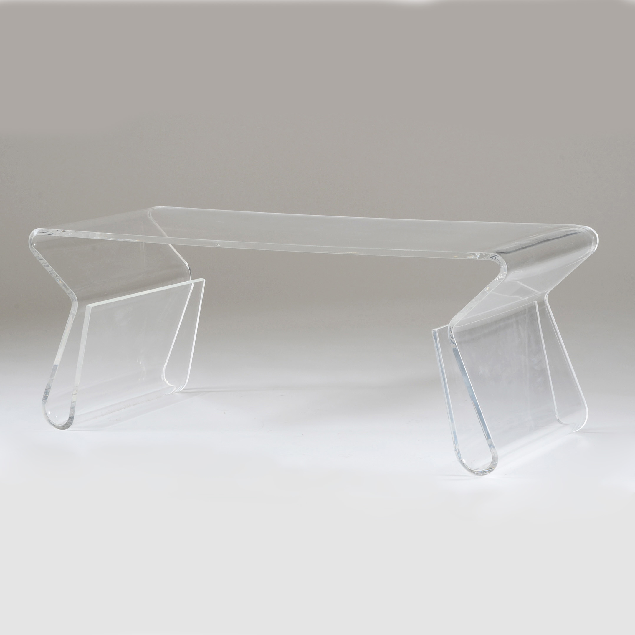 Modern Style Acrylic Coffee Table EBTH   JJM 8335.JPG