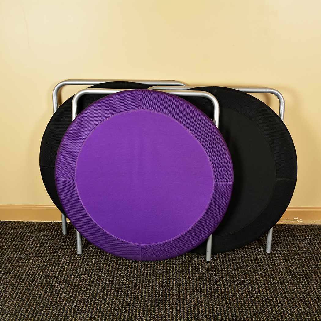 Trio of Folding Saucer Chairs EBTH