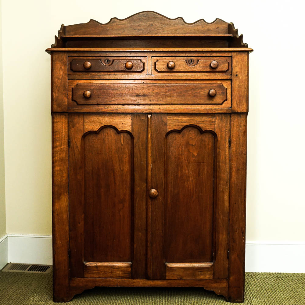 Antique Maple Jelly Cabinet | EBTH