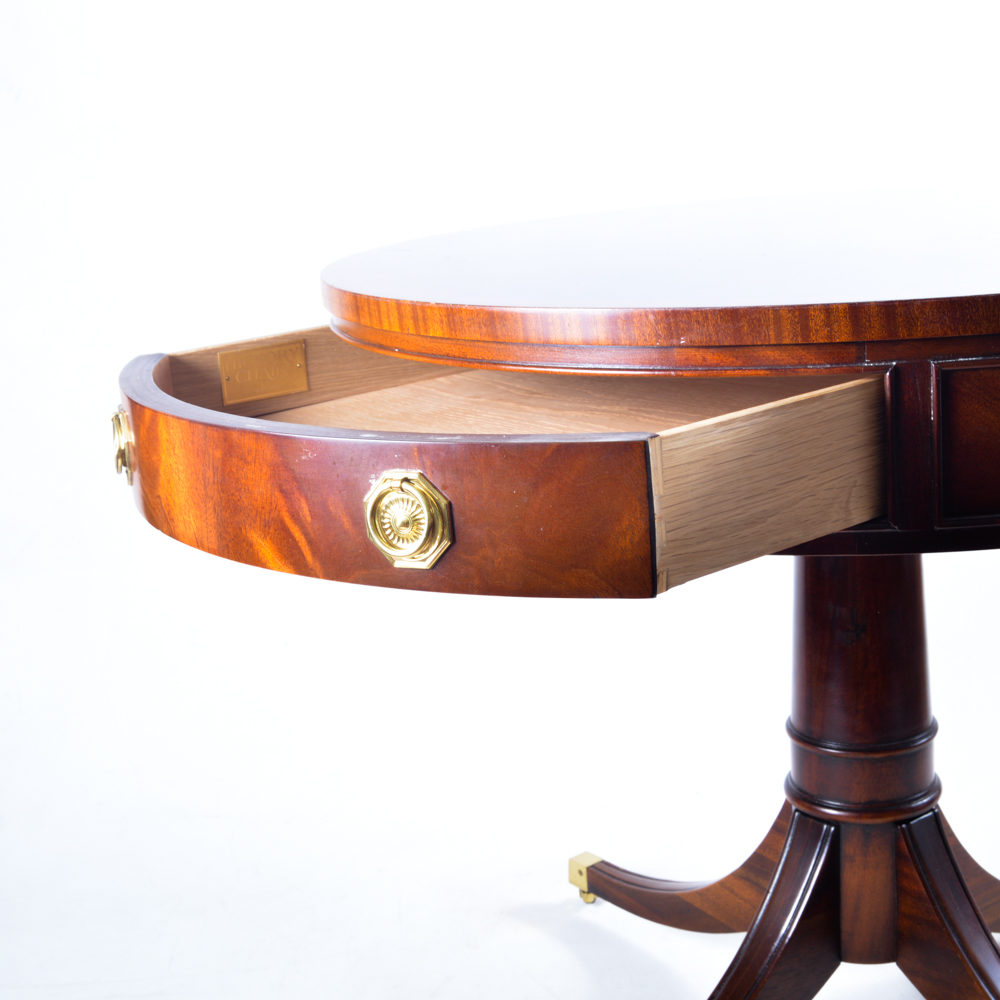 Hickory Chair Furniture Co. Duncan Phyfe Style Drum Table EBTH