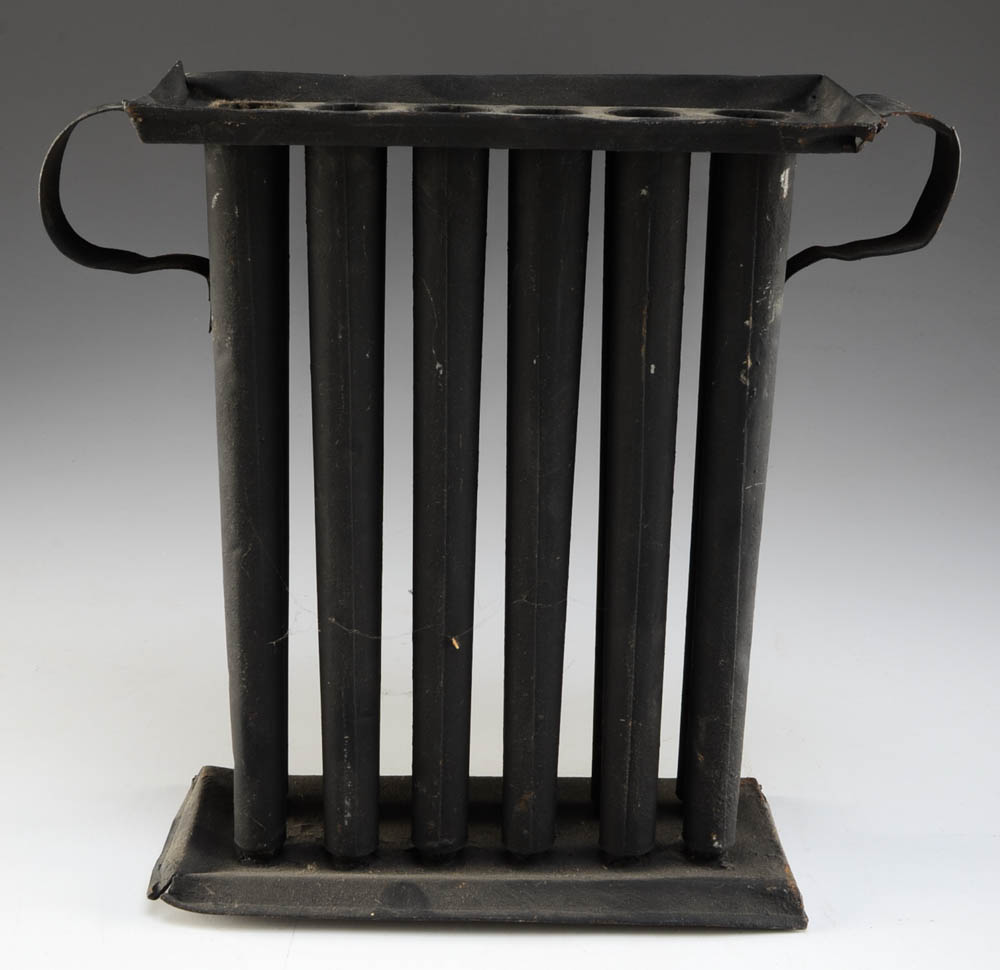 Two Antique Candle Molds EBTH