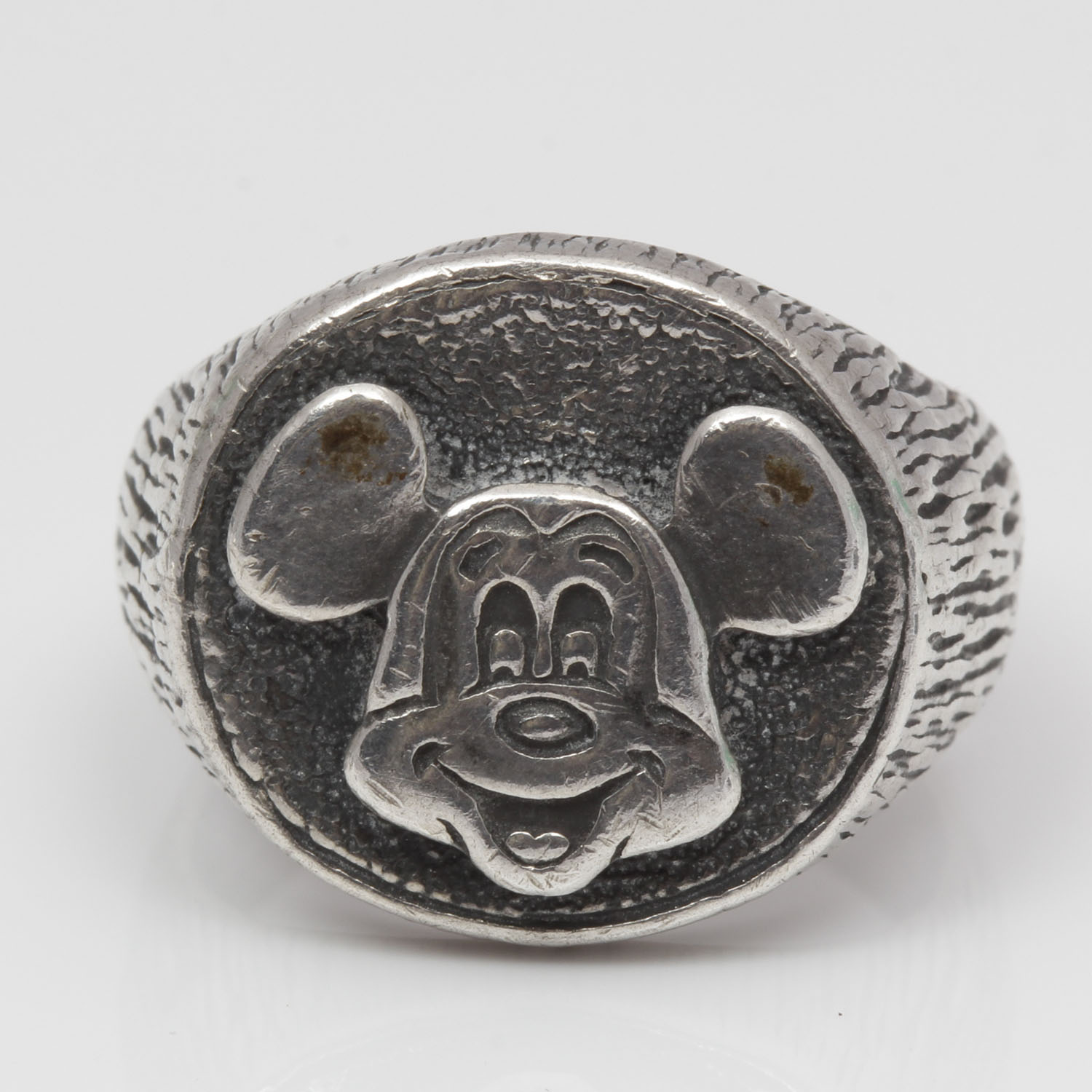 Sterling Silver Mickey Mouse Ring | EBTH