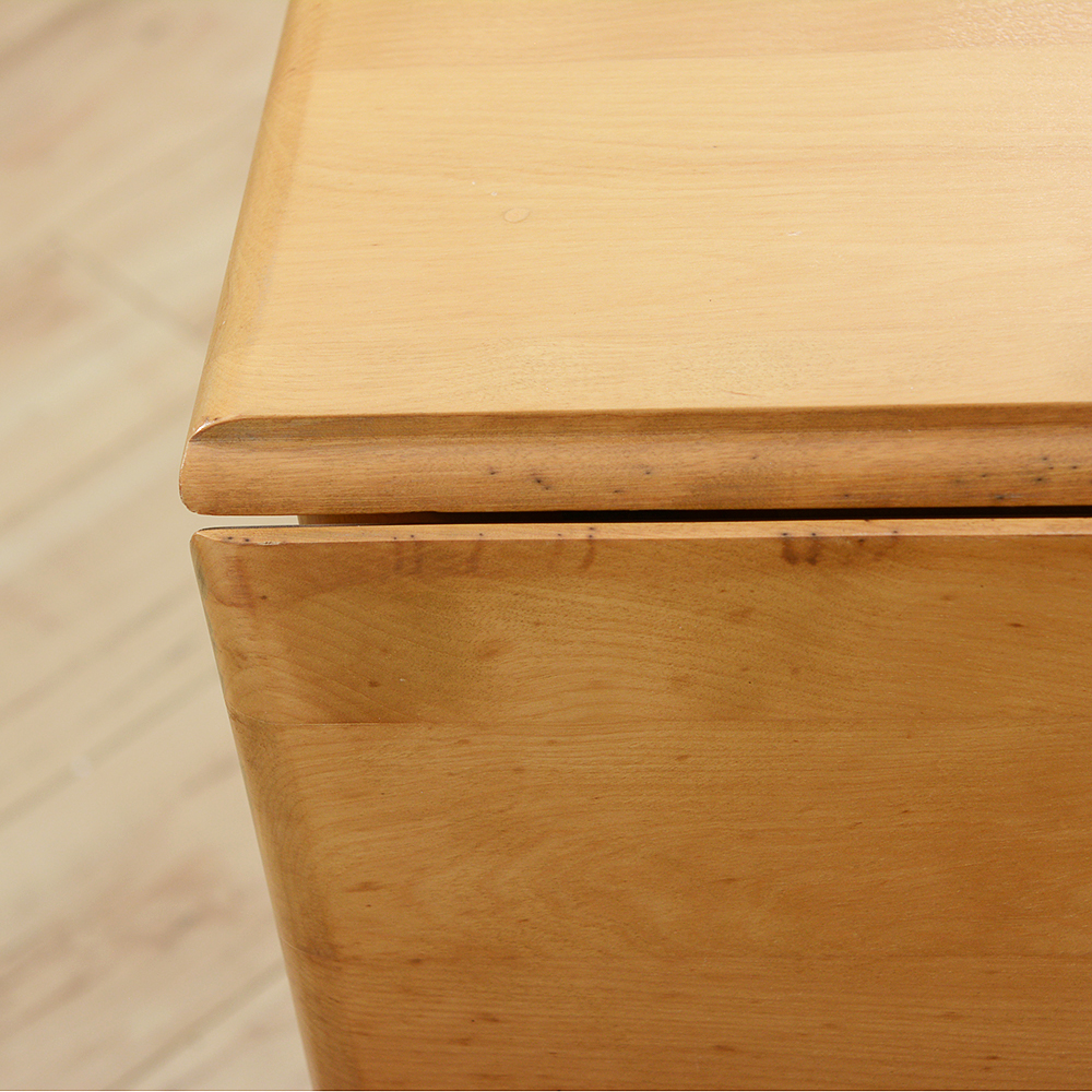 Mid Century Modern Heywood Wakefield Gateleg Dining Table and Chairs EBTH