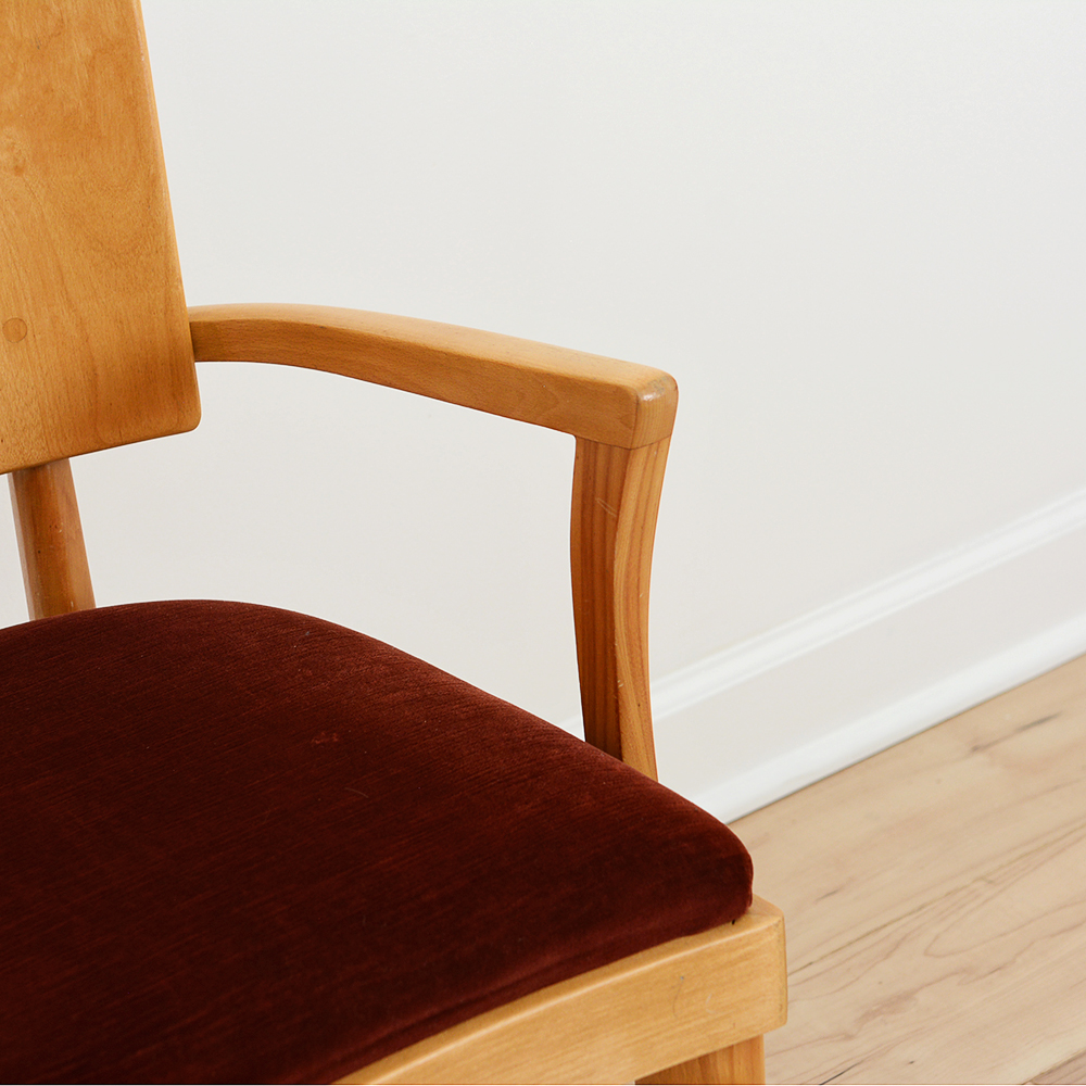 Mid Century Modern Heywood Wakefield Gateleg Dining Table and Chairs EBTH