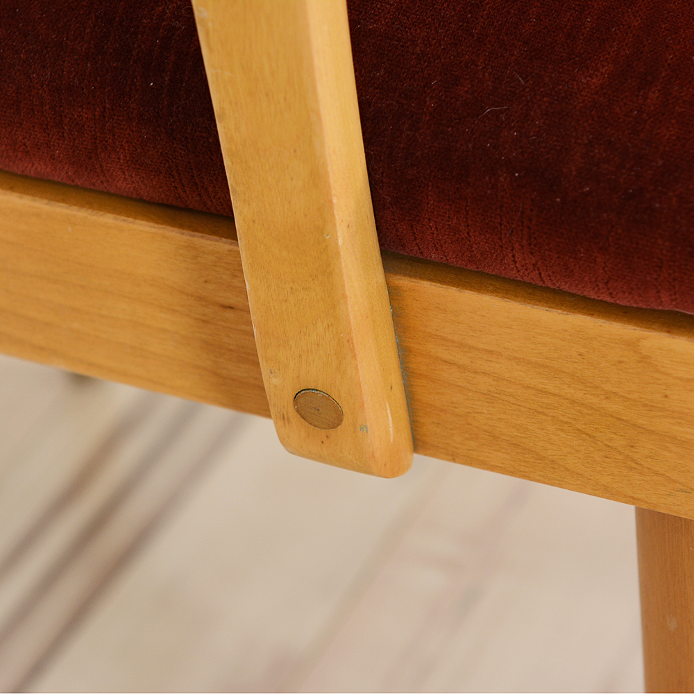 Mid Century Modern Heywood Wakefield Gateleg Dining Table and Chairs EBTH