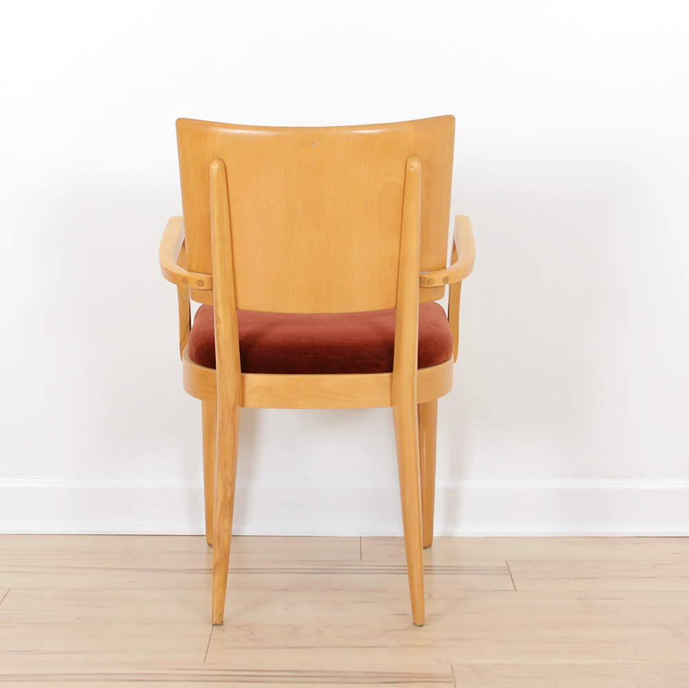 Mid Century Modern Heywood Wakefield Gateleg Dining Table and Chairs EBTH