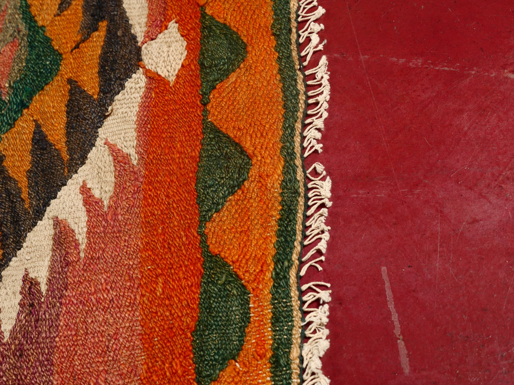 Handwoven Iranian Kilim Area Rug EBTH