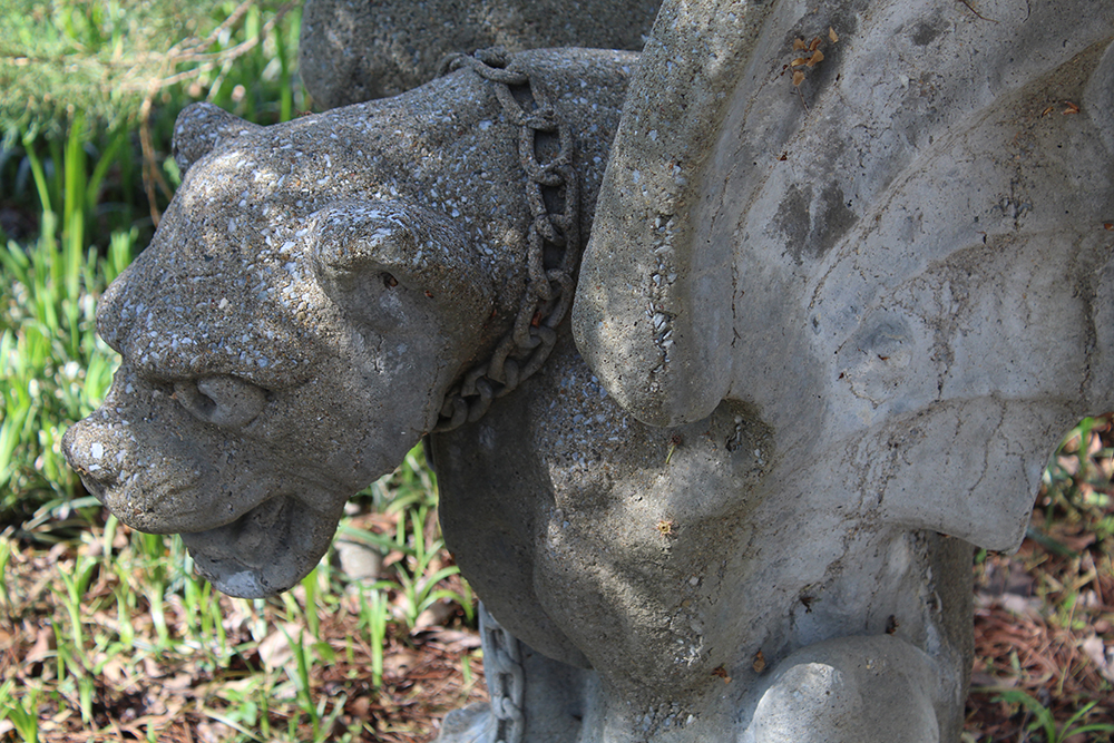 download concrete gargoyle statues