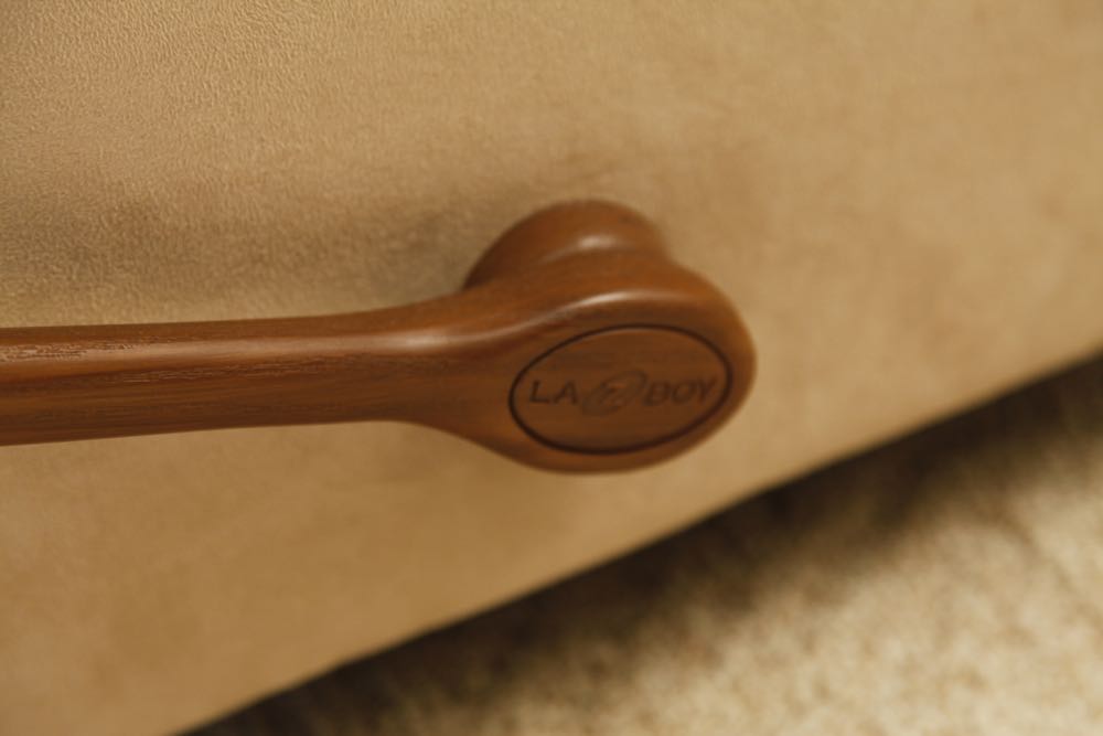 LaZBoy Microfiber Sofa Recliner EBTH