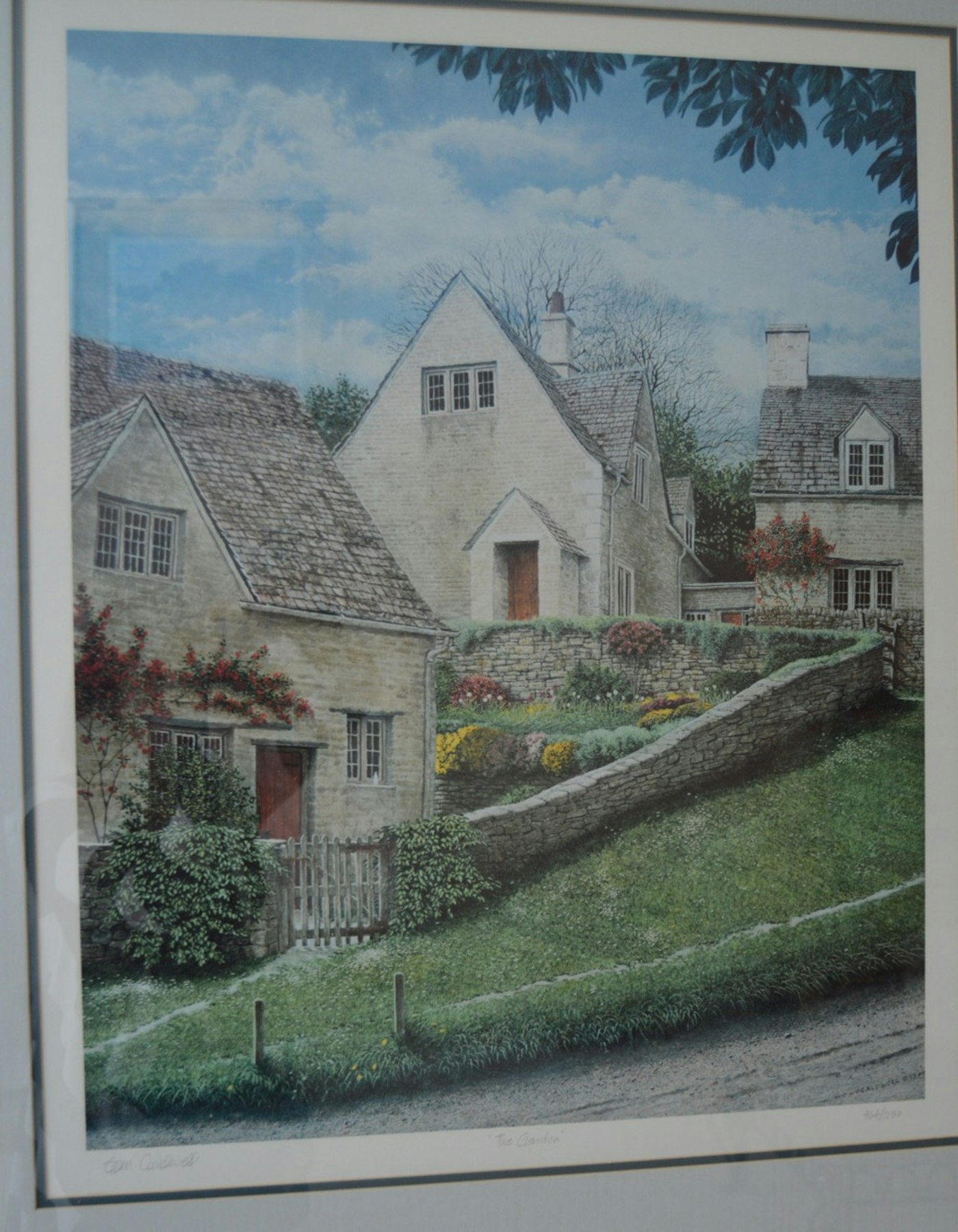 Tom Caldwell "The Garden" Signed Limited Edition Print : EBTH