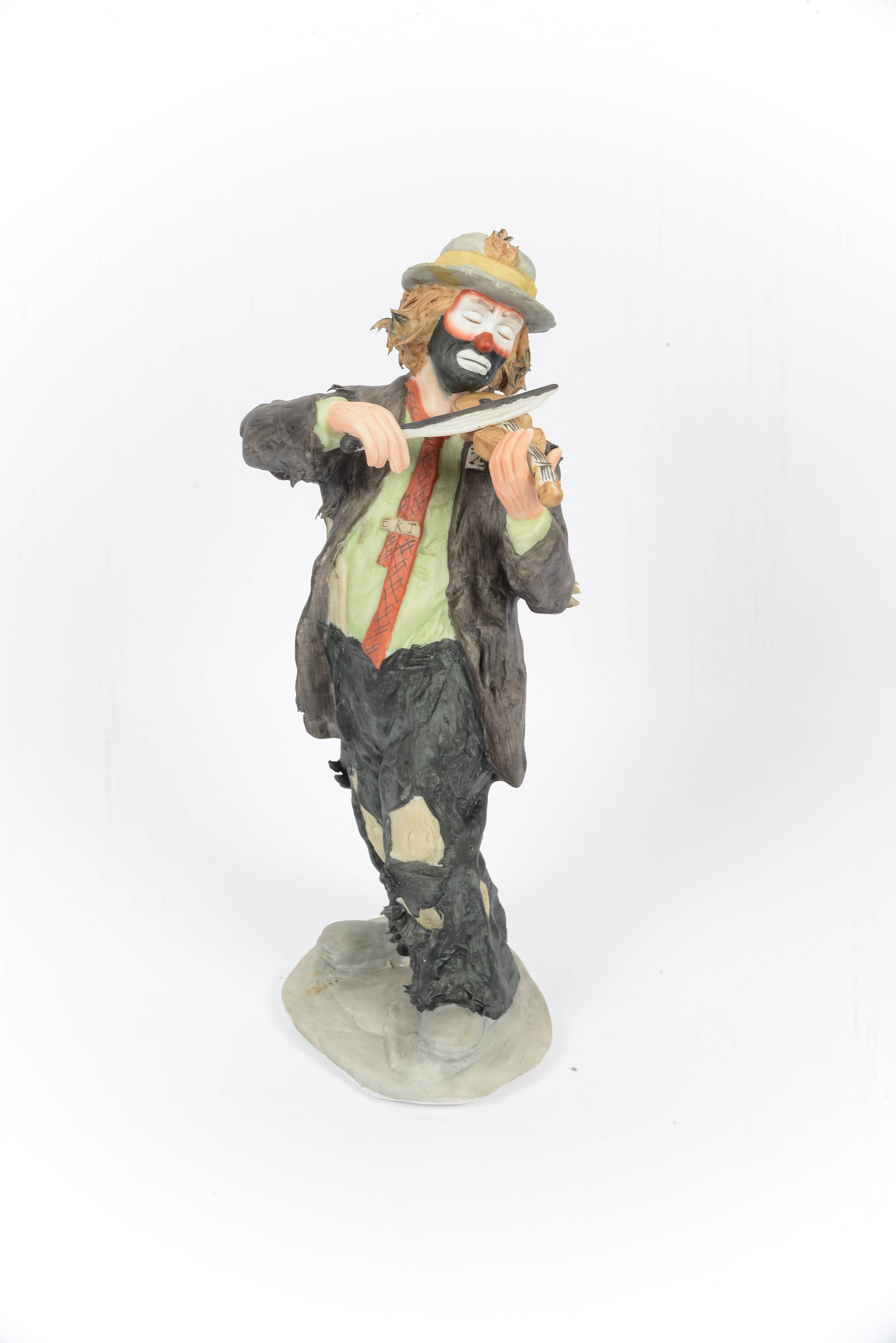 Pair Limited Edition Emmett Kelly Jr Clown Figurines EBTH