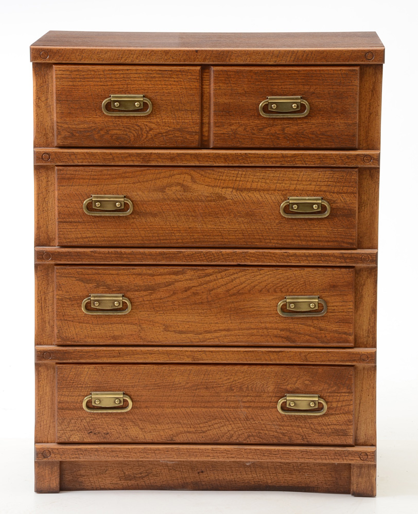 Oak Tall Dresser EBTH
